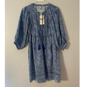 Tyler Boe Blue and white dress NWT size small